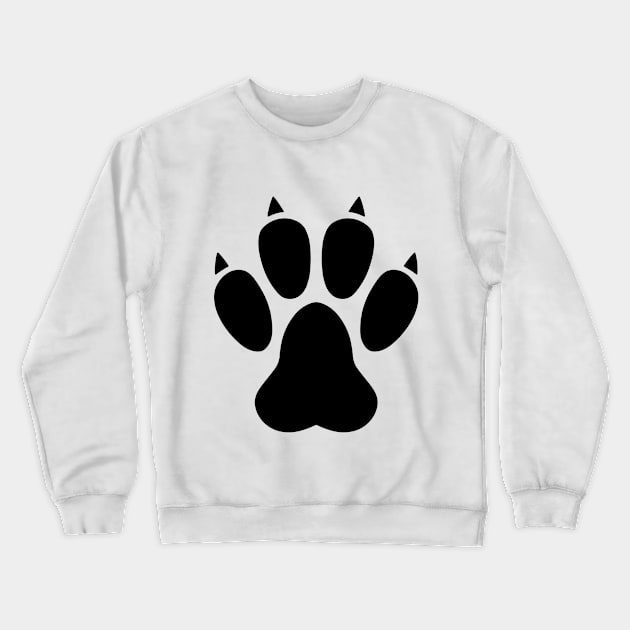 Paw Print Crewneck Sweatshirt by Firestorm Fox